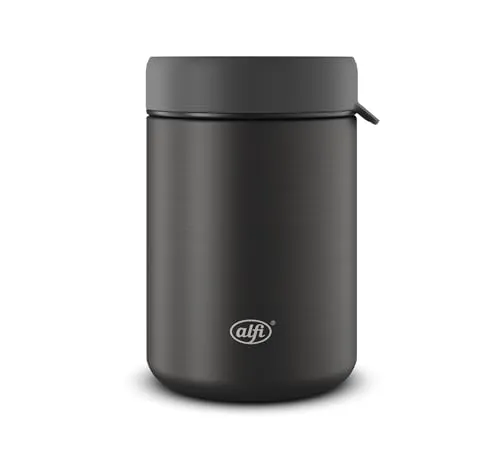 Alfi Thermobehälter ISO FOOD MUG 0,35l - Thermobehälter für Essen, aus Edelstahl und Kunststoff, hält 5h heiß & 10h kalt, spülmaschinenfest und auslaufsicher – ideal für unterwegs!