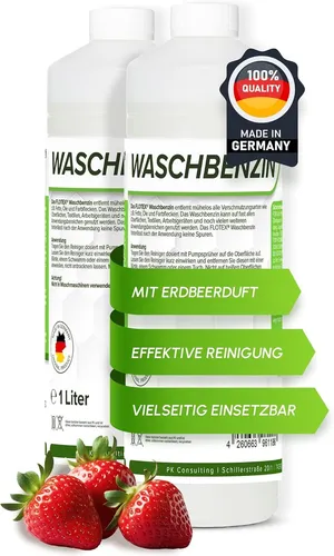 Flotex Waschbenzin, 2x1L Reinigungsbenzin Textil, Kunststoff & Oberflächen