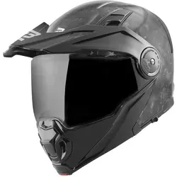 Bogotto FG-102 Forged Carbon Klapphelm - Motorradhelm mit Sonnenvisier und Pinlock-Vorbereitung, ideal für Brillenträger, ECE 22.06 zertifiziert für höchste Sicherheit.