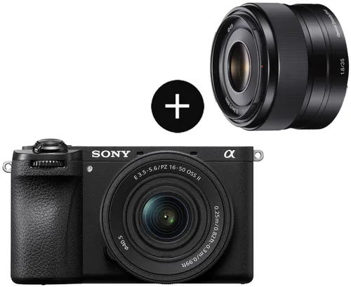 SONY Systemkamera Alpha 6700 mit SEL35F18 Objektiv, schwarz - Die kompakte α6700 bietet herausragende Bildqualität und innovative KI-Technologie für kreative Fotografie. Ideal für Abenteuer, mit schnellem Autofokus und vielseitigen Aufnahmefunktionen.