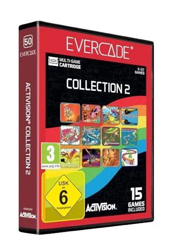 Blaze Evercade Cartridge 50 Activision Collection 2 – 15 Retro Spiele