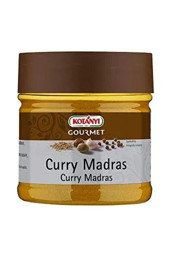 Kotanyi Gourmet Curry Madras Gewürzzubereitung | typische indische Note, pikant-fruchtig, 175g