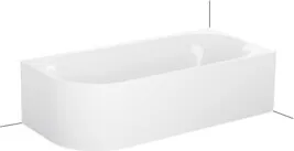 BetteLux Oval V Silhouette Eck-Badewanne 185x85x45cm von Bette