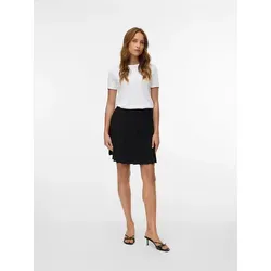 Vero Moda Plisseerock in Schwarz - XL