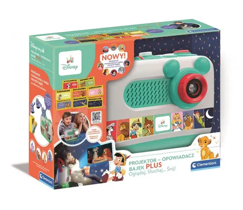 Baby Disney Projektor-Opowiadacz Bajek Plus Clementoni