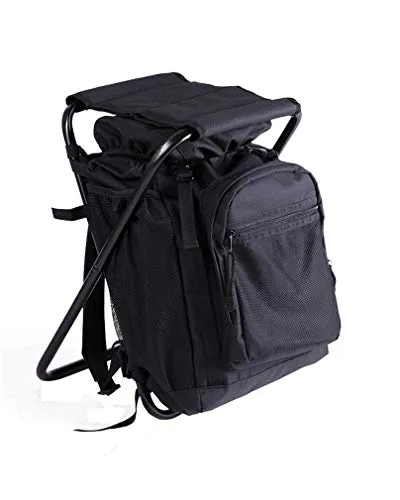 Mil-Tec Ansitzrucksack mit Hocker - Camping-Möbel mit praktischem Hocker, ideal für Outdoor-Aktivitäten und gemütliche Pausen in der Natur.