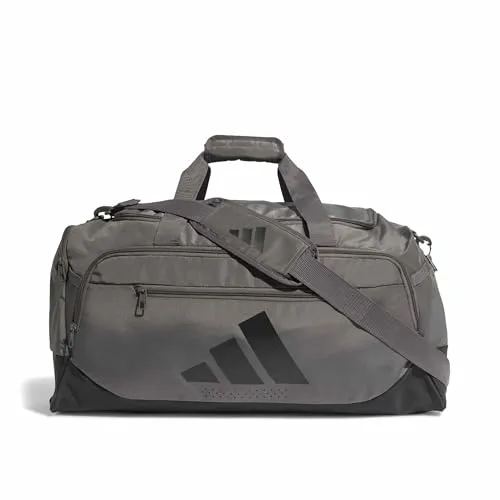 adidas Unisex Training Defender Duffle Bag MEDIUM, Charcoal/Black, One Size