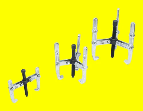 BGS Abzieher-Satz, 2-3-armig | 100/120/150 mm | 3-tlg. - Abzieher-Set für vielseitige Anwendungen, ideal für Mechaniker und DIY-Projekte - robust und langlebig.