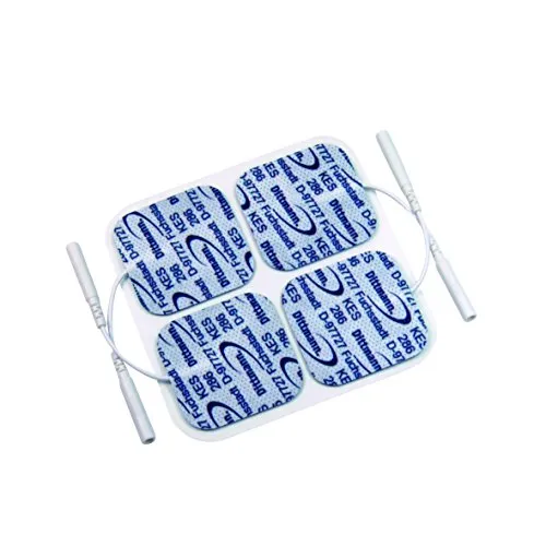 Dittmann Sport Klebeelektroden Original Dittmann, 4 x 4 cm - Medikamente für Muskeln, Knochen & Gelenke - Hochwertige Elektrodenpads für Dittmann Tensgeräte, ideal für gezielte Schmerzlinderung und Muskelstimulation. Enthält 8 langlebige Pads.