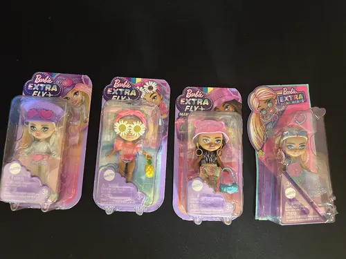 Barbie Extra Mini Minis 8cm 4 verschiedene Puppen NEU