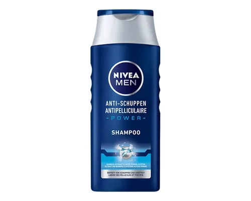Nivea Power Shampoo Anti Schuppen für Männer - Nivea Power Shampoo Anti Schuppen für Männer, 250ml 6er Pack. Effektive Haarpflege für kräftiges Haar, das sichtbar von Schuppen befreit wird und die Haarstruktur stärkt.