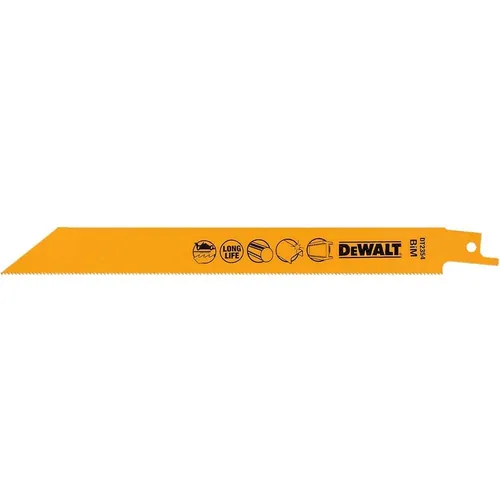 Dewalt Dt2354 Reciprozaagblad Metaal 203Mm. Ve=5 NEU