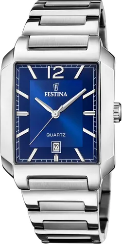 Festina Casual Watch F20677/3 - Elegante Herrenarmbanduhr - Armbanduhren für Herren, mit grauem Edelstahlgehäuse und -armband, ideal für stilbewusste Männer.