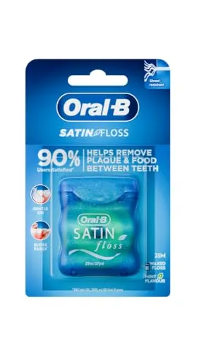 Oral B Satin Zahnseide, 25 m, Minze von Oral-B