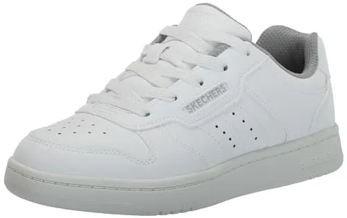 Skechers Sneaker aus strapazierfähigem Synthetik in Weiß - 39 EU - Sneaker aus strapazierfähigem Synthetik mit herausnehmbarer Decksohle, ideal für Komfort und Langlebigkeit. Perfekt für den Alltag!