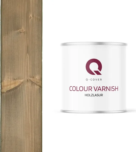 Holzlasur | Grau-beige 2,5 L SEIDENMATT | Holzschutz | | Holzschutz |lasur Lasur Wasserbasierte Innen Außen Lasur Abperleffekt Lasur Für Holz