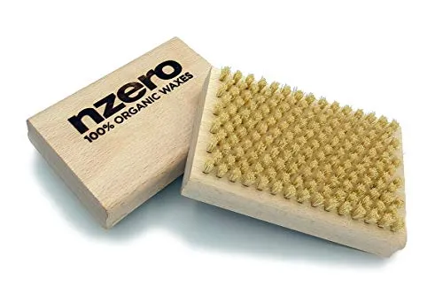 NZEROWAX – Tampico-Bürste für die Ski- und Snowboardpflege, 12 x 8 cm