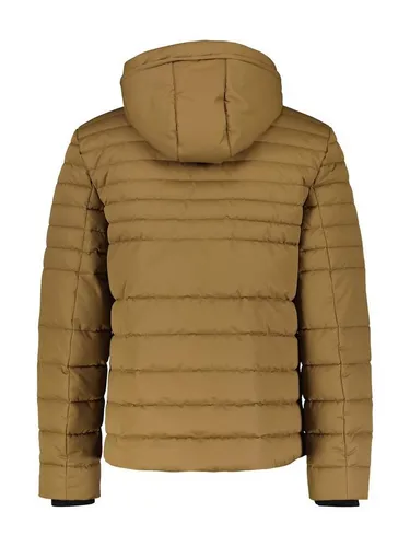 LERROS Winterjacke Steppjacke mit abnehmbarer Kapuze in braun von LERROS
