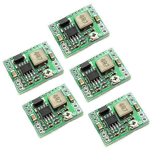 ARCELI 5 Stücke Ultra Kleine DC-DC 3A Power Abwärts verstellbares Modul Buck Converter 24 V Zu 12 v 9 V 5 V 3 V Arduino