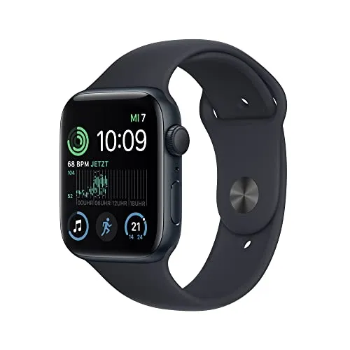 Apple Watch SE 44 mm Smartwatch Schwarz