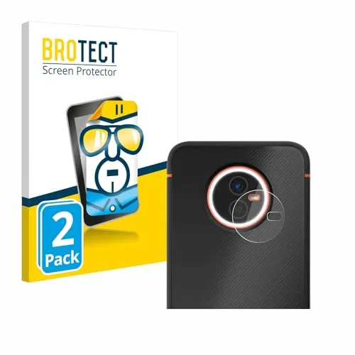 BROTECT 2 Stück Schutzfolie für Gigaset GX4 / GX4 Pro (NUR Kameraschutz) Displayschutz Folie Made in Germany, Ultra-Klar