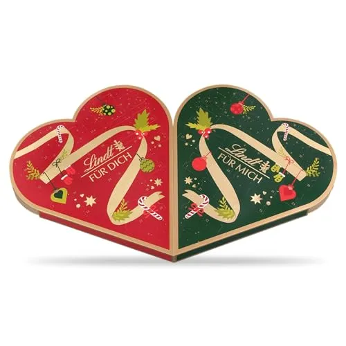 Lindt Schokolade Pärchen Adventskalender 2025 | 505g von Lindt