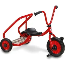 Winther Mini Viking Dreirad Ben Hur - Dreirad für 1 oder 2 Kinder, sicher mit abgerundeten Ecken, einfaches Montagesystem und kompletter Ersatzteil-Service. Ideal für kreative Spielmöglichkeiten.