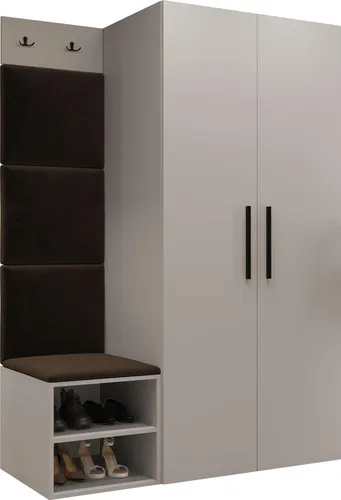 Kleiderschränke Beige von Mirjan24