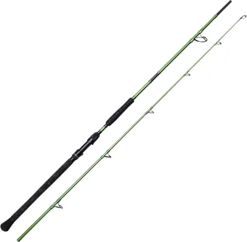 MADCAT Grün Deluxe MT 3.00 Wels 300gr Break Line Angelrute - Sonstige, hochwertige Wallerrute mit einer Länge von 300 cm und einem Ködergewicht von 150-300 g, ideal für erfolgreiche Süßwasserangeln auf Wels.