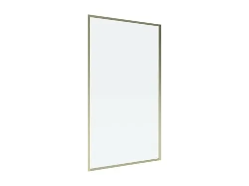 Vente-unique Duschtrennwand Badewanne in gold von Vente-unique