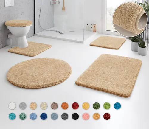 Kleine Wolke Badematte RELAX in beige von Kleine Wolke