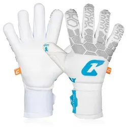 CATCH & KEEP Torwarthandschuhe Herren Fly White Soul Gr. 7 - Torwarthandschuhe mit professionellem Grip, entwickelt für optimale Beweglichkeit und Tragekomfort – ideal für ambitionierte Torhüter und Profis.