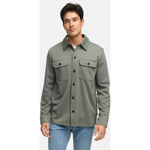 Indicode Herren INNello Langarmhemd mit Kentkragen | Freizeithemd Castor Gray, XL - Hochwertiges Herrenhemd aus 95% Polyester und 5% Elasthan für besten Tragekomfort. Mit Kentkragen und praktischen Brusttaschen – ideal für Freizeitlooks und stylische Auftritte.