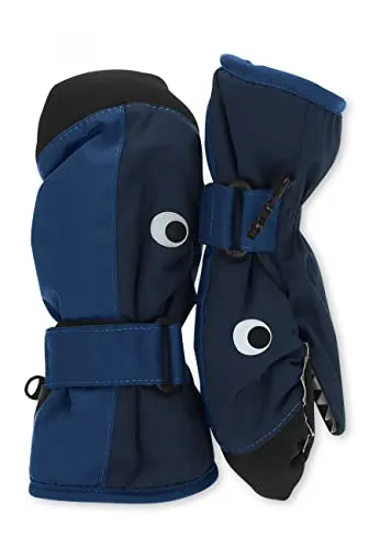 Sterntaler Unisex Kinder Fäustlinge mit Daumen in blau von Sterntaler