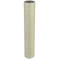vidaXL Kratzsäule 8x45cm Beige - Ideal für Katzen - Kratzsäule für Katzen mit 45 cm Höhe, aus strapazierfähigem Sisal. Perfekt zum Krallenwetzen, Stressabbau und für Spielspaß, schützt Ihre Möbel!
