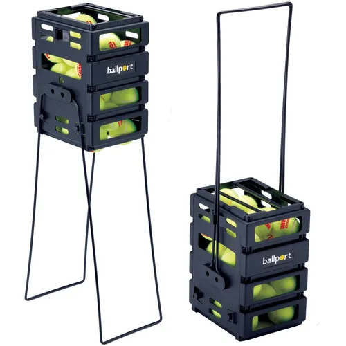 Tourna Ballkorb aus PolyPropylen, zusammenklappbar für 36 Tennisbälle - Kompakter Ballkorb aus robustem PolyPropylen, ideal für den mobilen Einsatz und die Aufbewahrung von bis zu 36 Tennisbällen. Perfekt für Training und Freizeit.