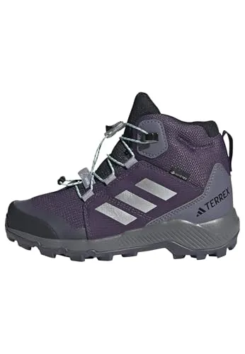 adidas Terrex Mid Gore-tex Wanderschuhe für Kinder - Wanderschuhe mit GORE-TEX Membran für trockene Füße und optimalem Grip. Ideal für Abenteuer und Alltag, leicht mit Speed-Lacing System und aus mindestens 20% recycelten Materialien.