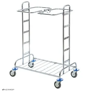 Vermop 0612UN Variant 20 Chrom Reinigungswagen von Vermop