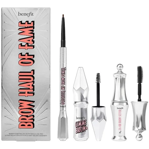 Benefit Cosmetics Brow Haul of Fame Augen Make-up Set - Make-up Set für perfekte Augenbrauen: Enthält den Bestseller Precisely, My Brow Pencil und Minis von Gimme Brow+ und 24-HR Brow Setter für 24 Stunden perfekten Halt.