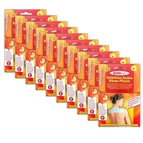 Wundmed Nackenpflaster 10x | Wärmepflaster für Nacken und Rücken