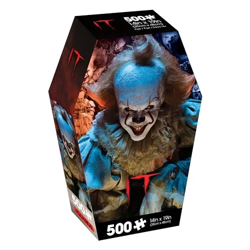 Aquarius IT Pennywise Puzzle mit 500 Teilen (500-teiliges Puzzle), blendfrei, präzise Passform, offizielles Lizenzprodukt und Sammlerstücke, 35,6 x 48,3 cm