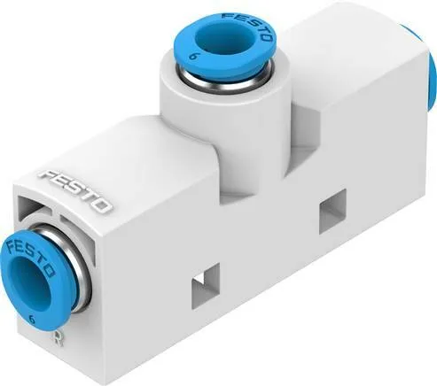 Produktbild VN-10-H-T3-PQ2-VQ2-RQ2 (193480) Vakuumsaugdüse Nennweite Lavaldüse:0,95mm