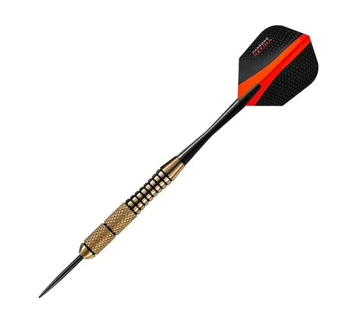 Harrows Dartpfeil Steeldarts Matrix – Konturierte Barrels für optimalen Grip - Professionelle Dartpfeile mit 22 g Gewicht und konturierten Barrels, die für einen sicheren Halt sorgen. Ideal für ambitionierte Spieler, die ihre Präzision verbessern möchten.