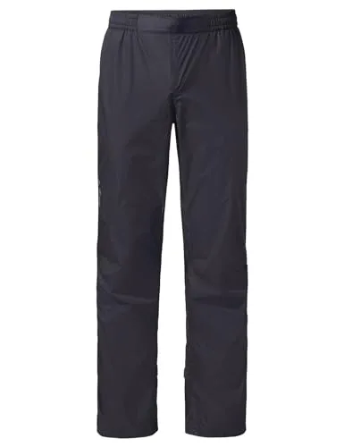 Vaude Damen Drop II Radhose lang - Größe L, schwarz - Hochwertige, wasserdichte und atmungsaktive Radhose für Damen, ideal für Mountainbike- und Rennradfahrten. Bietet optimalen Komfort und Schutz bei wechselhaftem Wetter.
