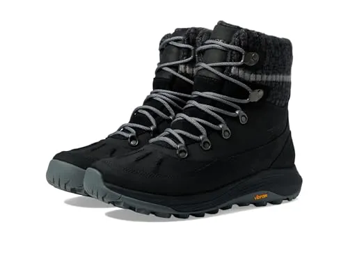 Merrell Damen Siren 4 Thermo MID Zip WP Chelsea Boot - Wanderschuhe mit 200g Primaloft Gold Eco Isolierung und Vibram-Icetrek-Außensohle für optimalen Halt auf kaltem und rutschigem Untergrund.