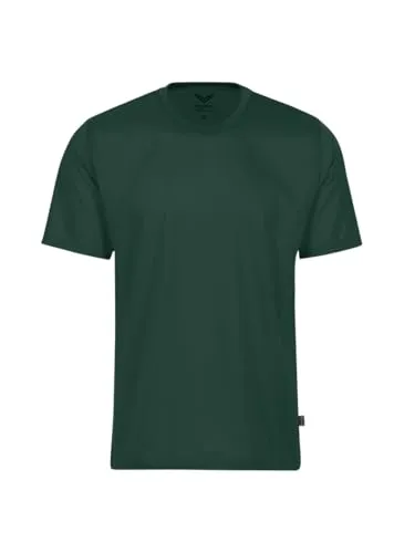 Trigema Herren T-Shirt aus 100% Baumwolle in grün von Trigema