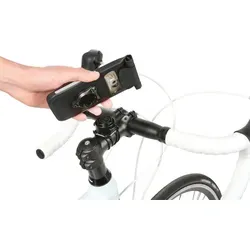 Zefal Z Console Dry (7052A) - Smartphone Halterung - Praktische Halterung für Smartphones, spritzwassergeschützt und ideal für Fahrradtouren. Sicherer Halt und einfache Montage für unbeschwertes Navigieren.
