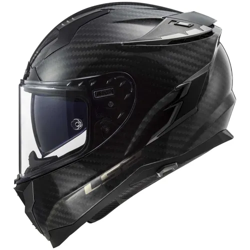 LS2 Integralhelm FF327 CHALLENGER XS Schwarz Carbon