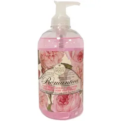 Nesti Dante Romantica Florentine Rose and Peony Flüssigseife 500 ml - Hautpflege: Entfernt sanft Schmutz und Bakterien, sorgt für seidige Weichheit und ist hygienischer als feste Seifen.