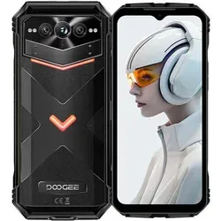 DOOGEE V MAX PLUS Smartphone - Smartphone mit 6,58 Zoll Display, 512 GB Speicher und 22000 mAh Akku - ideal für 5G-Nutzung und beeindruckende Fotografie mit einer AI-Dreifachkamera.